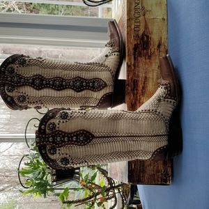 Old Gringo snake skin boots